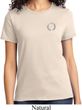 Ladies Yoga Shirt Enso Pocket Print Tee T-Shirt