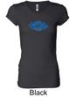 Ladies Yoga Shirt Floral Ajna Longer Length Tee T-Shirt