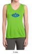 Ladies Yoga Shirt Floral Ajna Sleeveless Moisture Wicking Tee T-Shirt