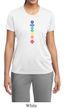 Ladies Yoga Shirt Floral Chakras Moisture Wicking Tee T-Shirt