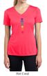 Ladies Yoga Shirt Floral Chakras Moisture Wicking V-neck Tee T-Shirt