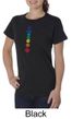 Ladies Yoga Shirt Floral Chakras Organic Tee T-Shirt