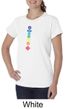 Ladies Yoga Shirt Floral Chakras Organic Tee T-Shirt