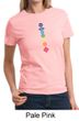 Ladies Yoga Shirt Floral Chakras Tee T-Shirt