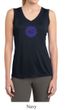 Ladies Yoga Shirt Floral Sahasrara Sleeveless Moisture Wicking Tee