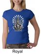 Ladies Yoga Shirt Ganesha Crewneck Tee T-shirt