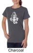 Ladies Yoga Shirt Ganesha Head Organic Tee T-Shirt