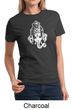 Ladies Yoga Shirt Ganesha Head Tee T-Shirt