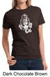 Ladies Yoga Shirt Ganesha Head Tee T-Shirt