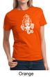 Ladies Yoga Shirt Ganesha Head Tee T-Shirt