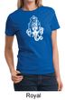 Ladies Yoga Shirt Ganesha Head Tee T-Shirt