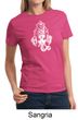 Ladies Yoga Shirt Ganesha Head Tee T-Shirt