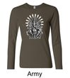 Ladies Yoga Shirt Ganesha Long Sleeve