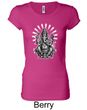Ladies Yoga Shirt Ganesha Longer Length Tee T-shirt