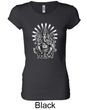 Ladies Yoga Shirt Ganesha Longer Length Tee T-shirt