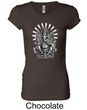 Ladies Yoga Shirt Ganesha Longer Length Tee T-shirt