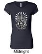 Ladies Yoga Shirt Ganesha Longer Length Tee T-shirt