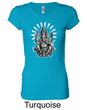 Ladies Yoga Shirt Ganesha Longer Length Tee T-shirt