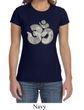 Ladies Yoga Shirt Ganesha OM Crewneck Tee T-Shirt