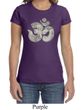 Ladies Yoga Shirt Ganesha OM Crewneck Tee T-Shirt