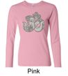Ladies Yoga Shirt Ganesha OM Long Sleeve Tee T-Shirt