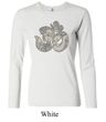 Ladies Yoga Shirt Ganesha OM Long Sleeve Tee T-Shirt