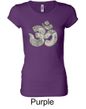 Ladies Yoga Shirt Ganesha OM Longer Length Tee T-Shirt