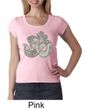 Ladies Yoga Shirt Ganesha OM Scoop Neck Tee T-Shirt