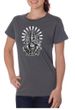 Ladies Yoga Shirt Ganesha Organic Tee T-shirt