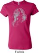 Ladies Yoga Shirt Ganesha Profile Crewneck Tee T-Shirt