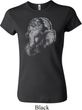 Ladies Yoga Shirt Ganesha Profile Crewneck Tee T-Shirt