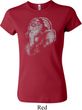 Ladies Yoga Shirt Ganesha Profile Crewneck Tee T-Shirt