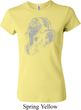 Ladies Yoga Shirt Ganesha Profile Crewneck Tee T-Shirt