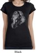 Ladies Yoga Shirt Ganesha Profile Longer Length Tee T-Shirt
