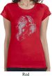 Ladies Yoga Shirt Ganesha Profile Longer Length Tee T-Shirt