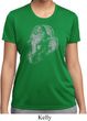 Ladies Yoga Shirt Ganesha Profile Moisture Wicking Tee T-Shirt