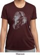 Ladies Yoga Shirt Ganesha Profile Moisture Wicking Tee T-Shirt