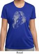 Ladies Yoga Shirt Ganesha Profile Moisture Wicking Tee T-Shirt