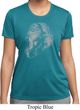 Ladies Yoga Shirt Ganesha Profile Moisture Wicking Tee T-Shirt