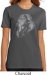 Ladies Yoga Shirt Ganesha Profile Organic Tee T-Shirt