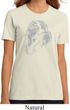 Ladies Yoga Shirt Ganesha Profile Organic Tee T-Shirt