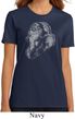 Ladies Yoga Shirt Ganesha Profile Organic Tee T-Shirt