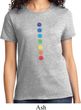 Ladies Yoga Shirt Glowing Chakras Tee T-Shirt