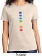 Ladies Yoga Shirt Glowing Chakras Tee T-Shirt