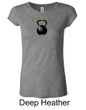 Ladies Shirt Grab This Kettle Bell Longer Length Tee T-Shirt