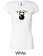 Ladies Shirt Grab This Kettle Bell Longer Length Tee T-Shirt
