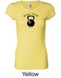 Ladies Shirt Grab This Kettle Bell Longer Length Tee T-Shirt