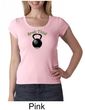 Ladies Shirt Grab This Kettle Bell Scoop Neck Tee T-Shirt