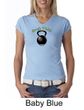 Ladies Shirt Grab This Kettle Bell V-neck Tee T-Shirt