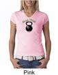 Ladies Shirt Grab This Kettle Bell V-neck Tee T-Shirt